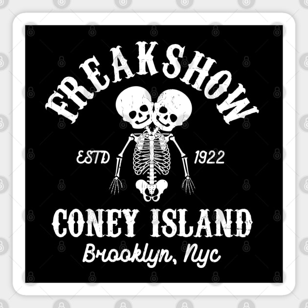 FREAKSHOW - Coney Island Magnet by KERZILLA